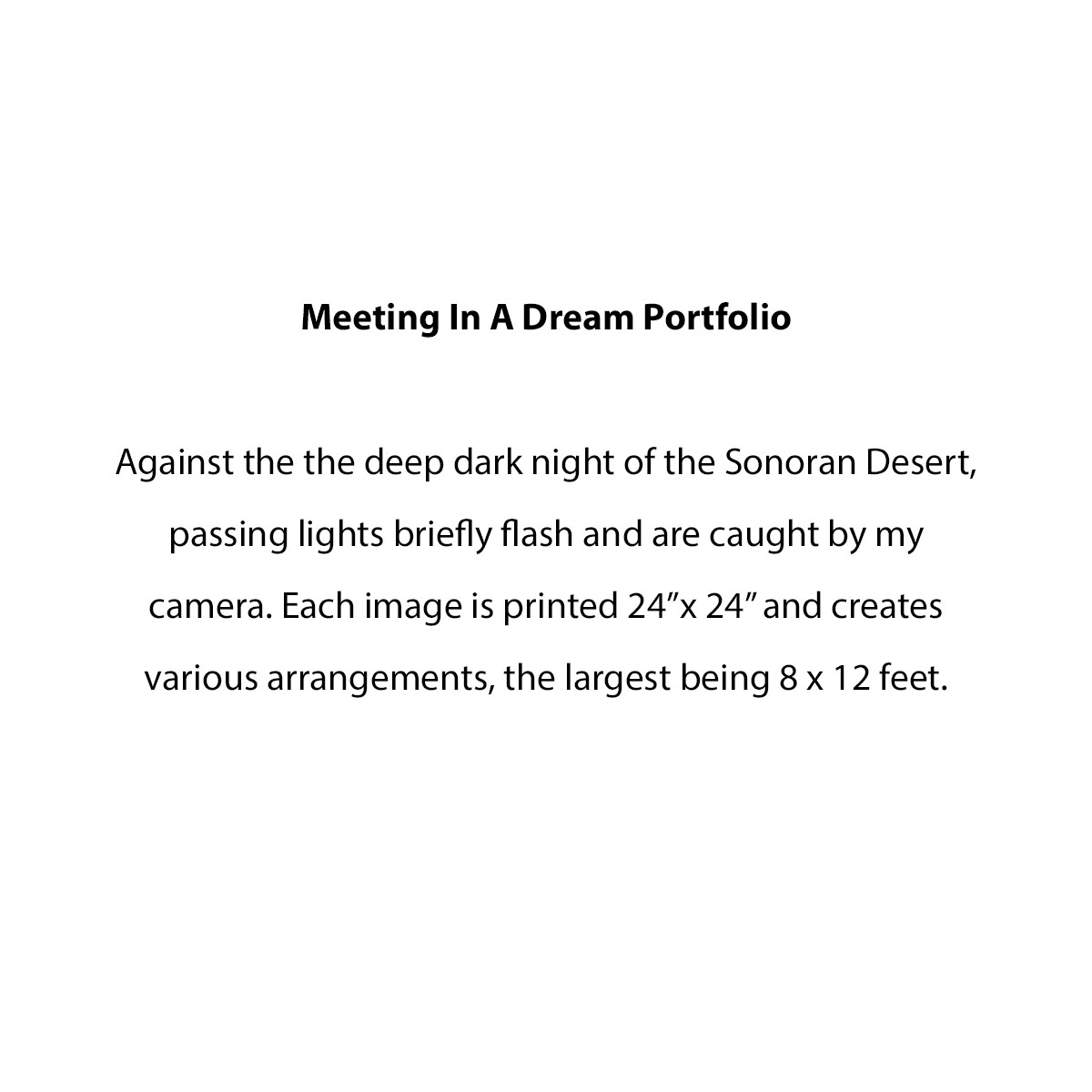 Meeting-in-a-Dream-Statement